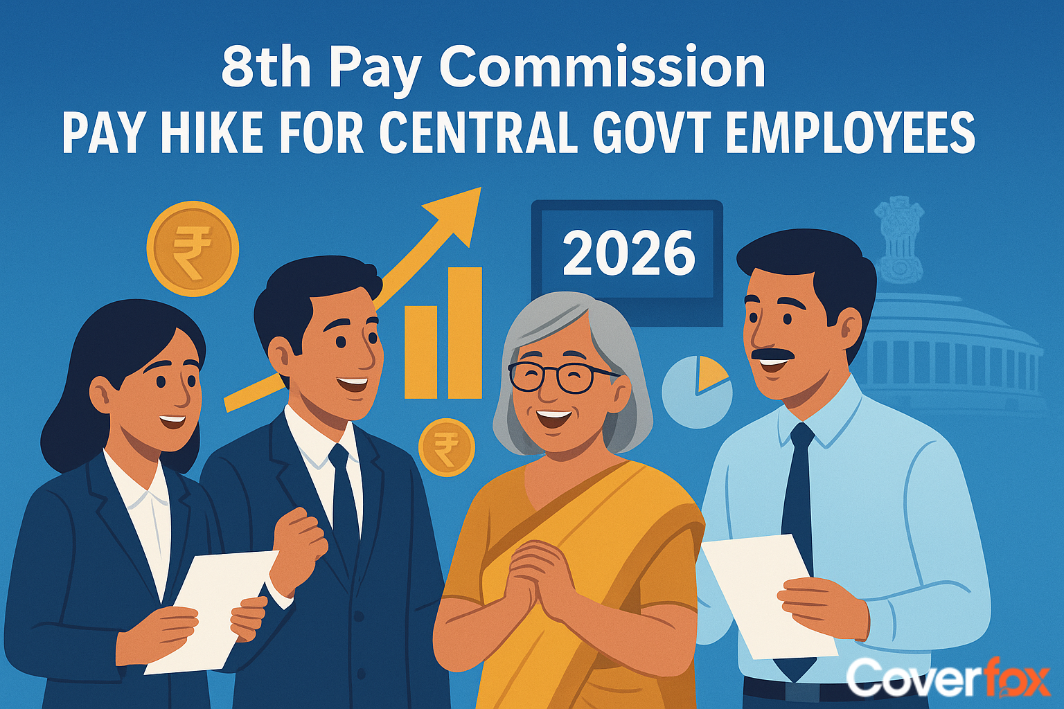 8th Pay Commission Expected Pay Hikes & Benefits for Central Govt Employees