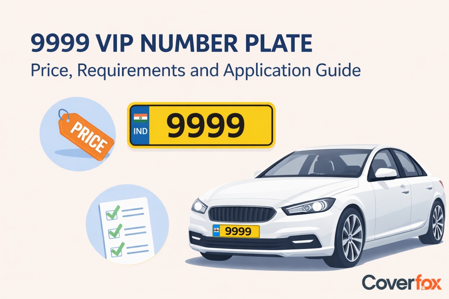 9999 VIP Number Plate