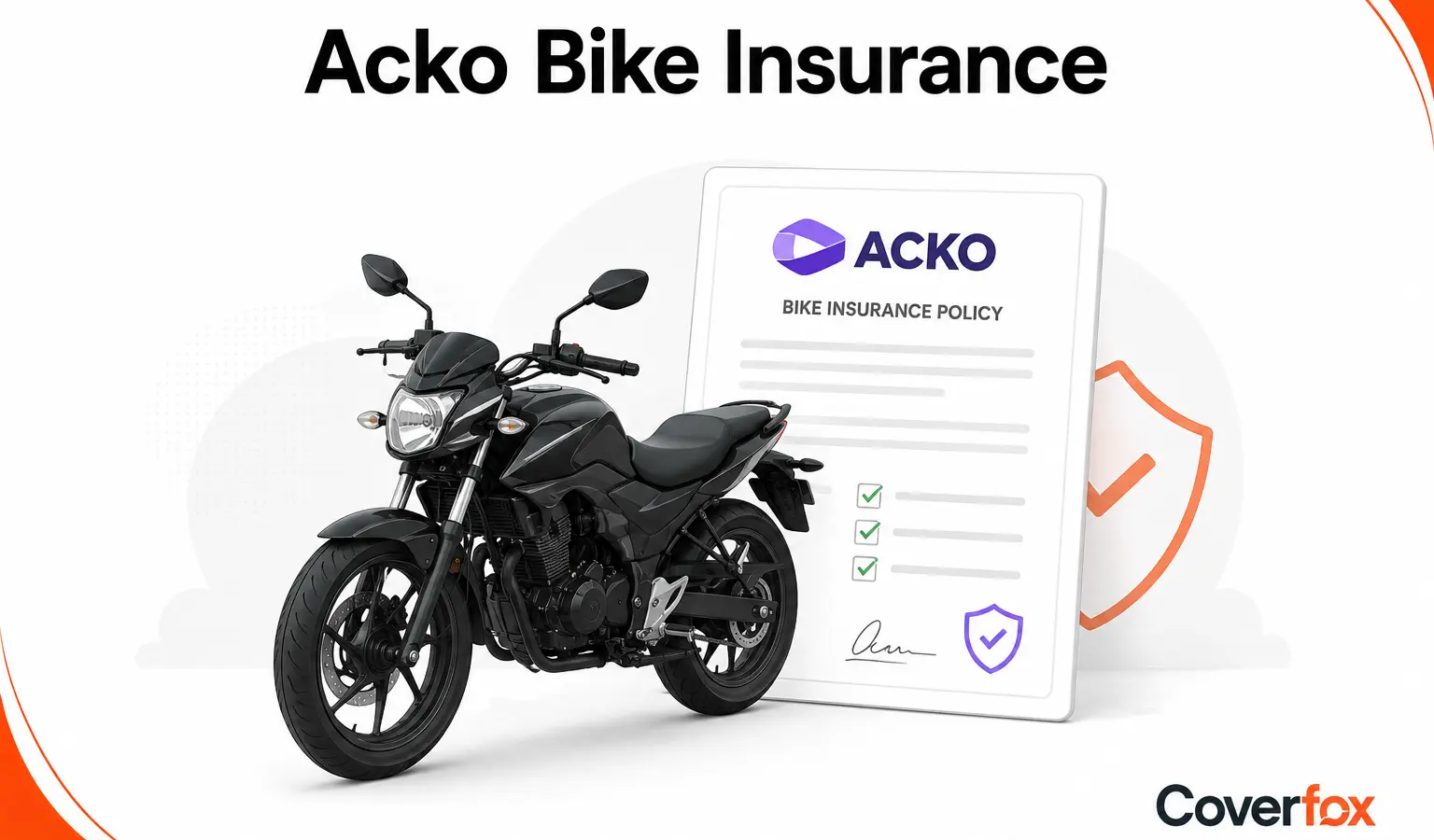 Acko Bike Insurance