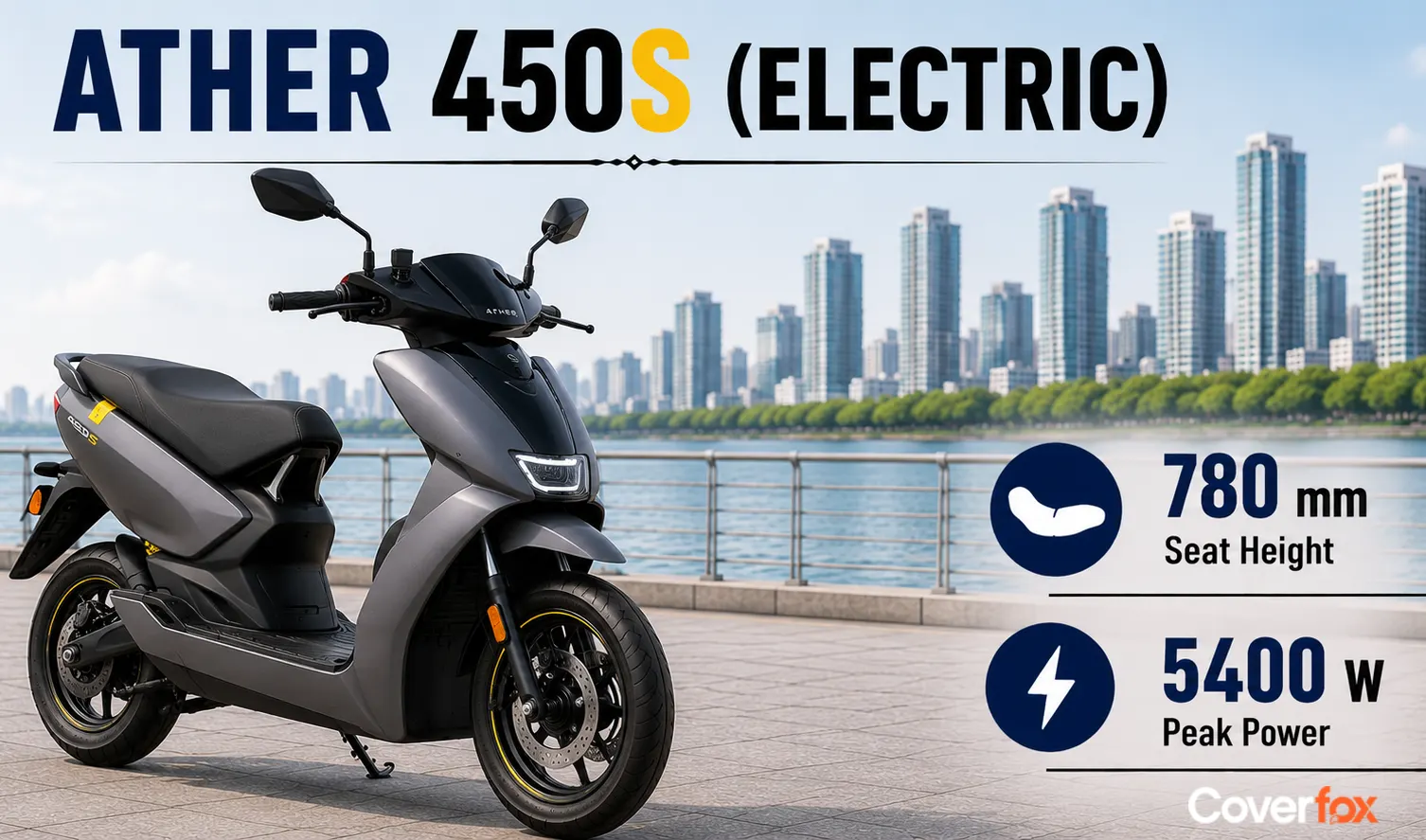 Ather 450S seat height