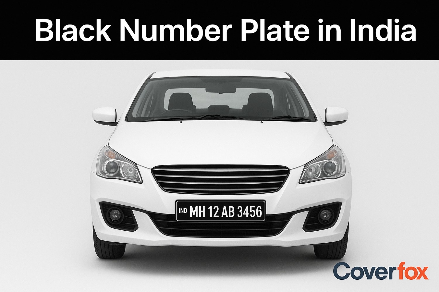 Black Number Plate in India