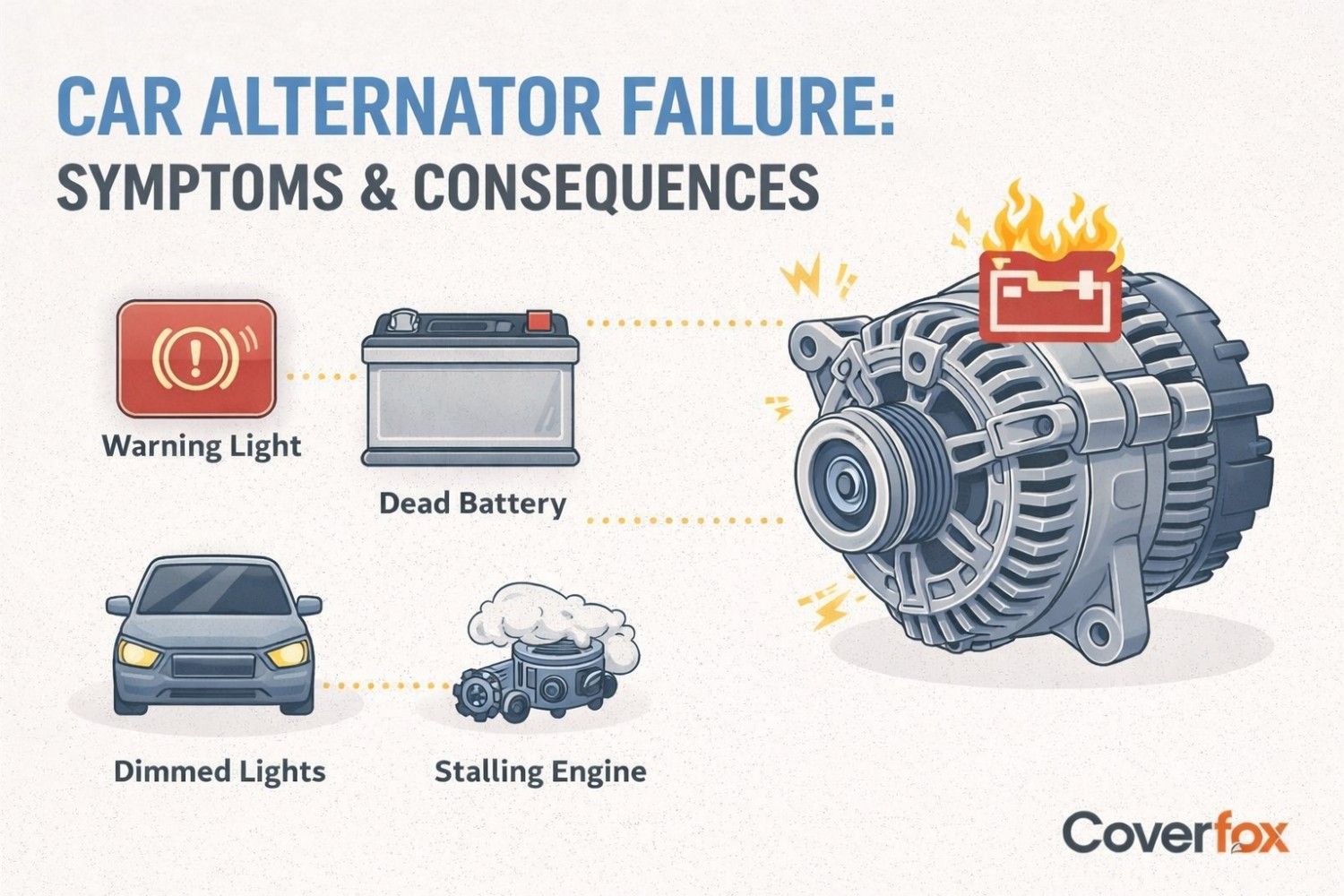 Car Alternator Failure