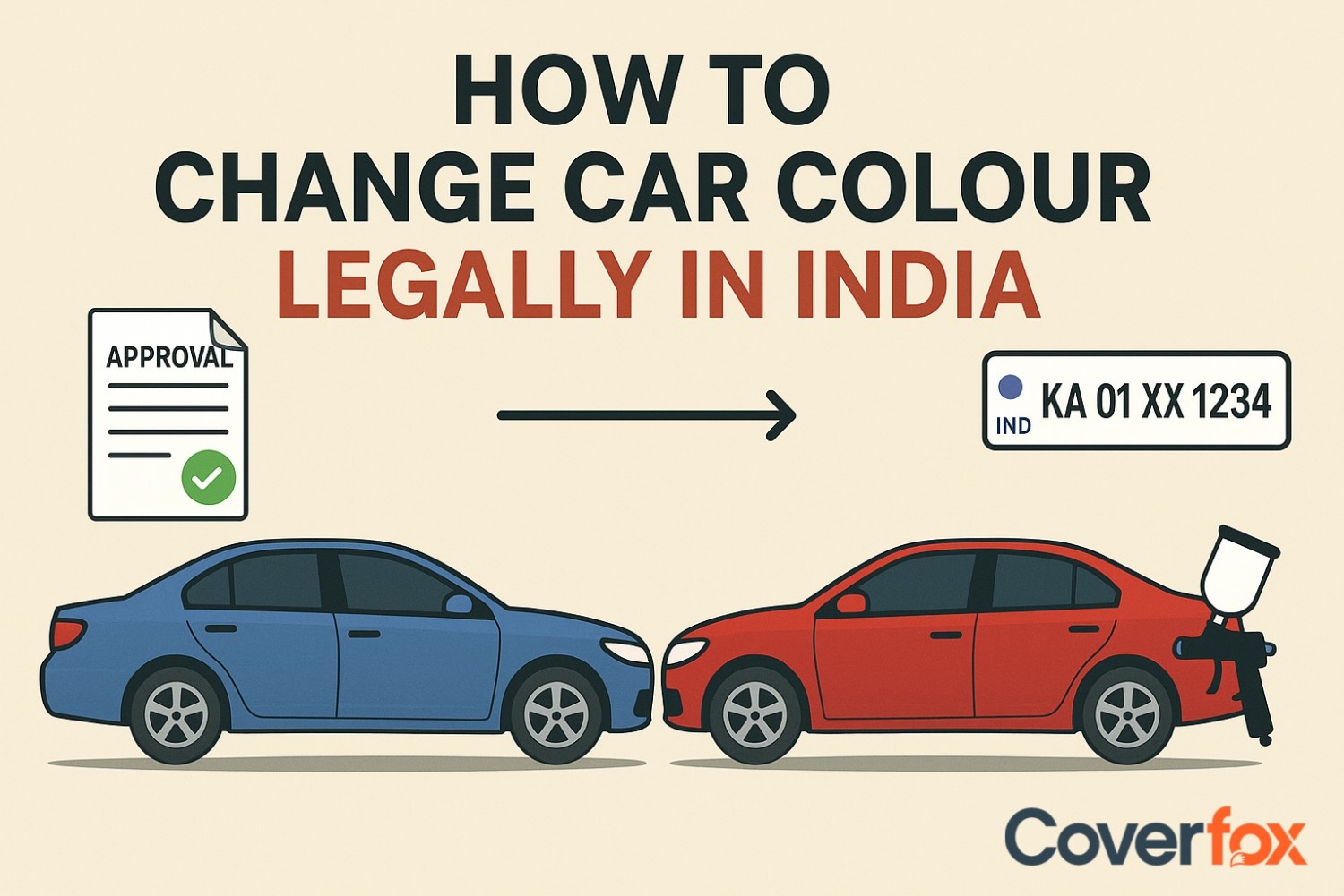 Change Car Colour Legally