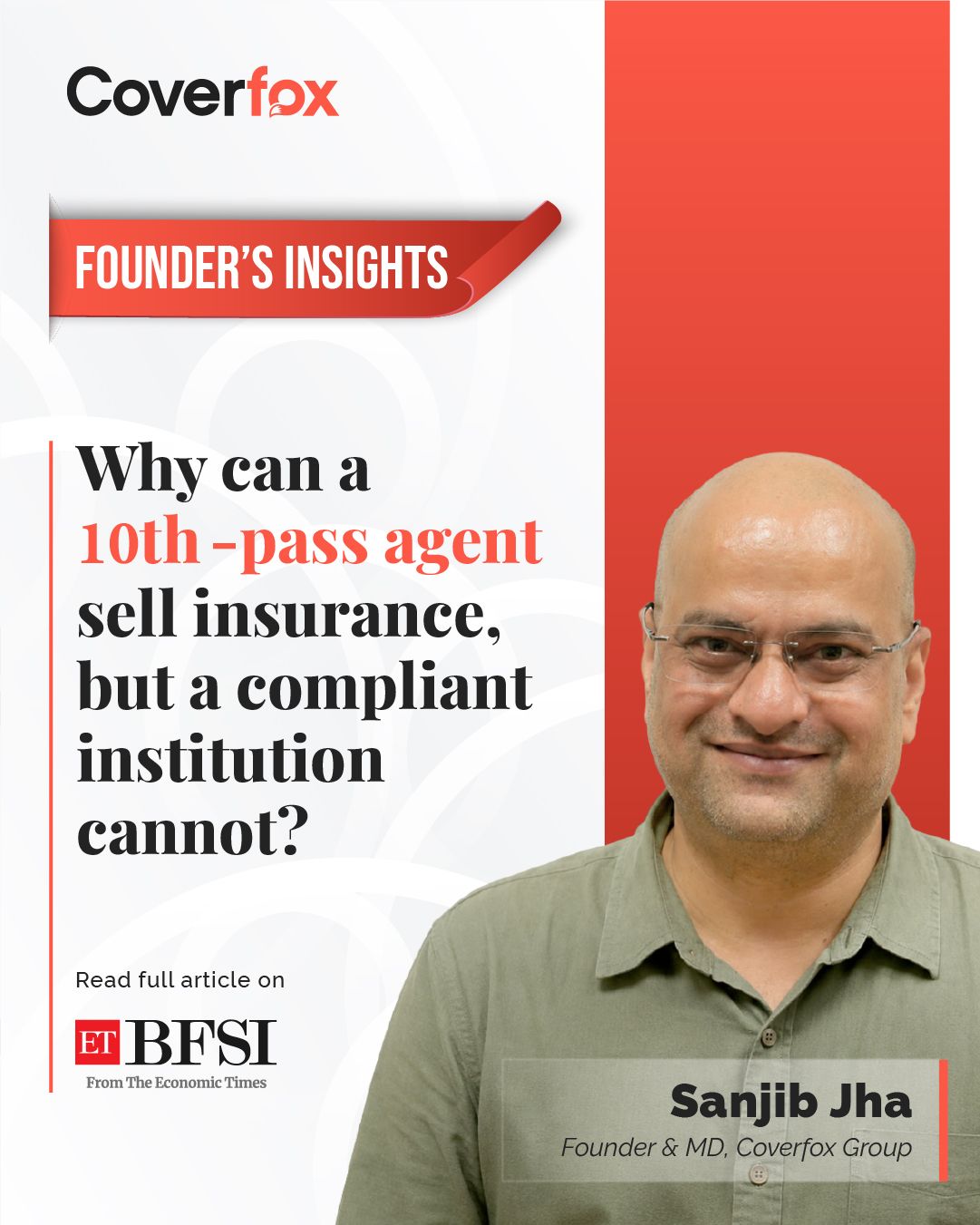India’s Insurance Distribution Needs to Move Beyond Individual Agents