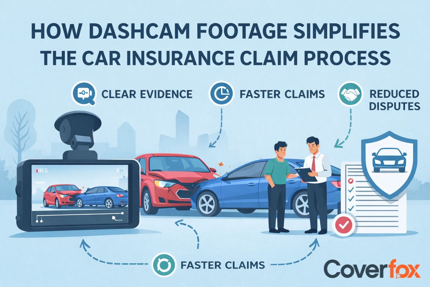Dashcam Footage in Car Insurance Claims