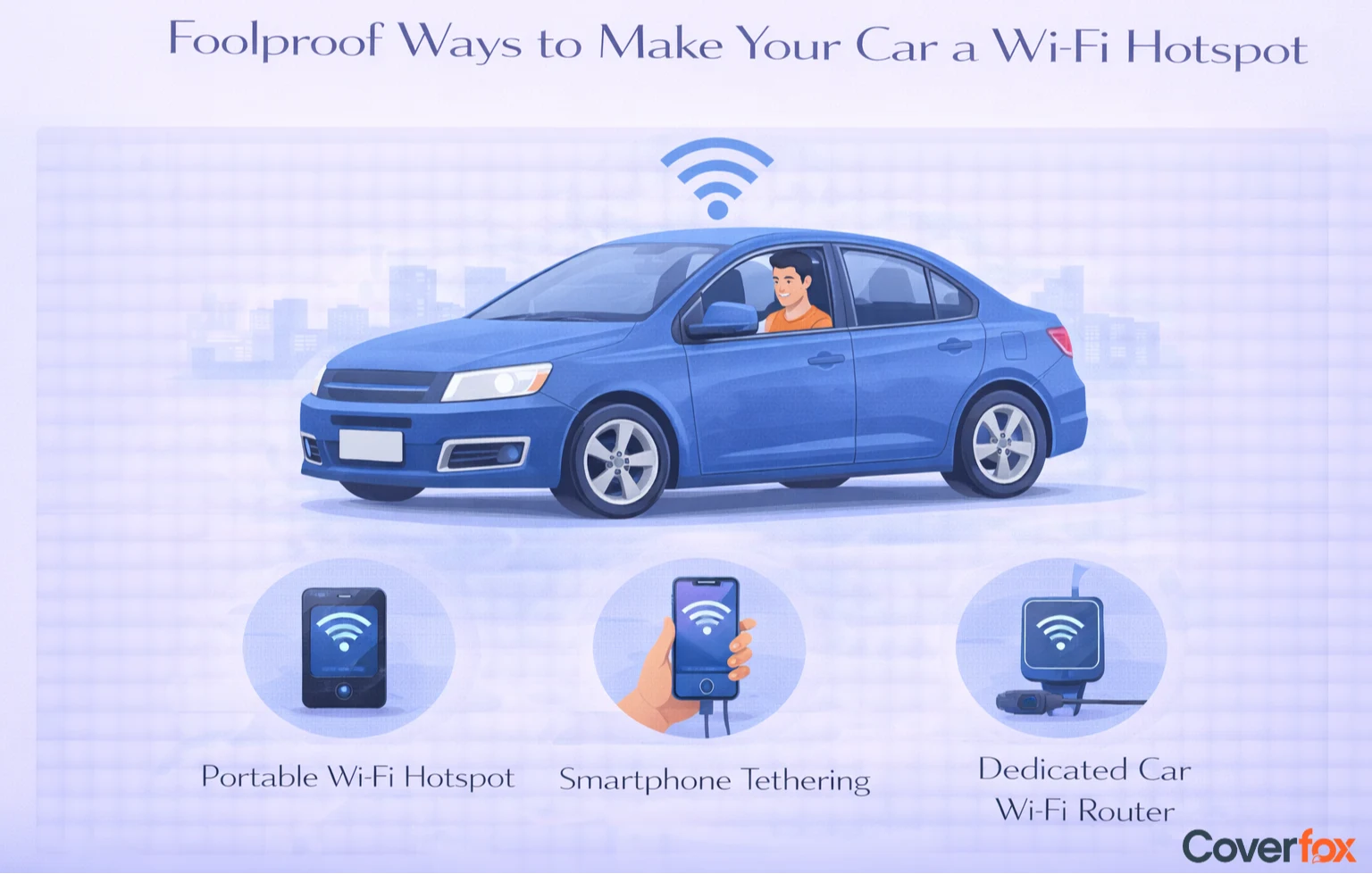 Foolproof Ways to Make Your Car a Wi-Fi Hotspot