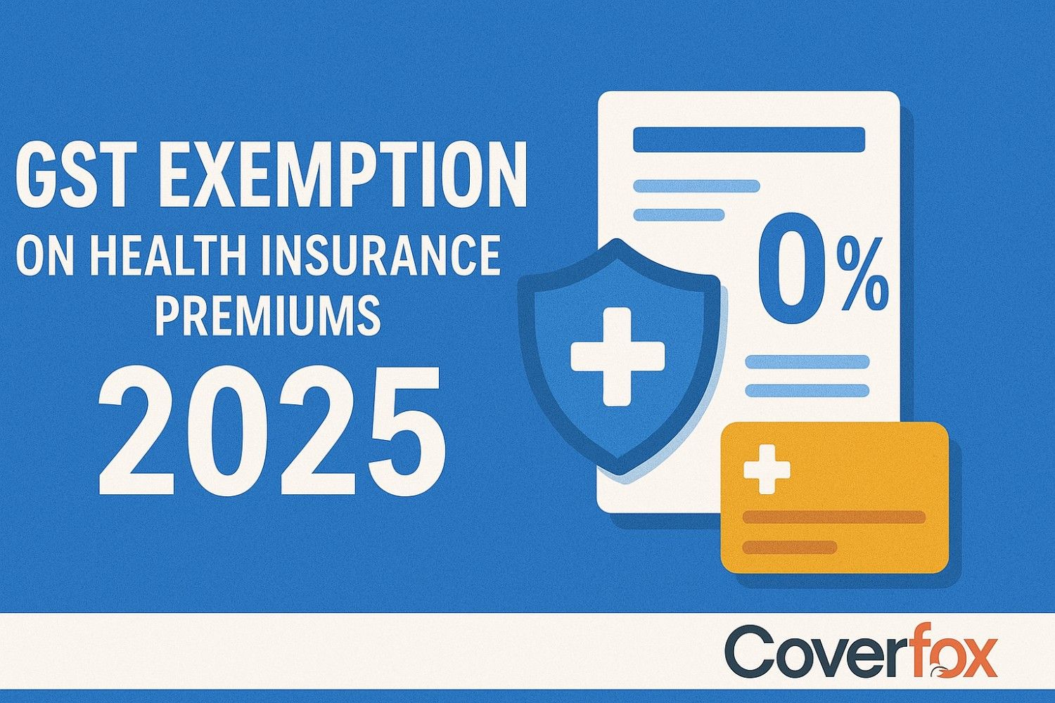 GST Exemption on Health Insurance