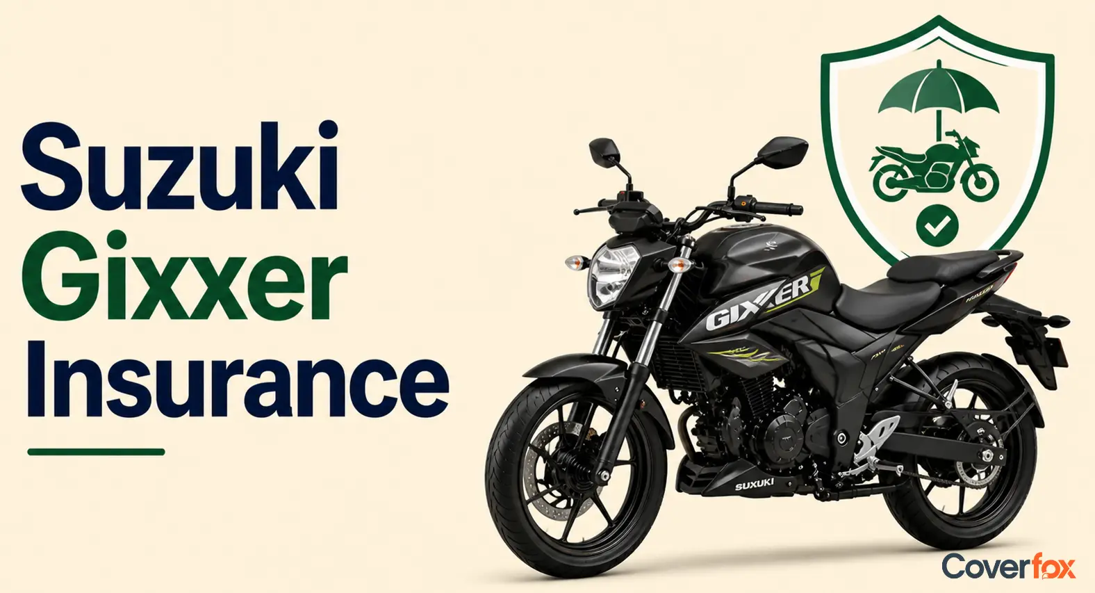 Gixxer Bike Insurance Price