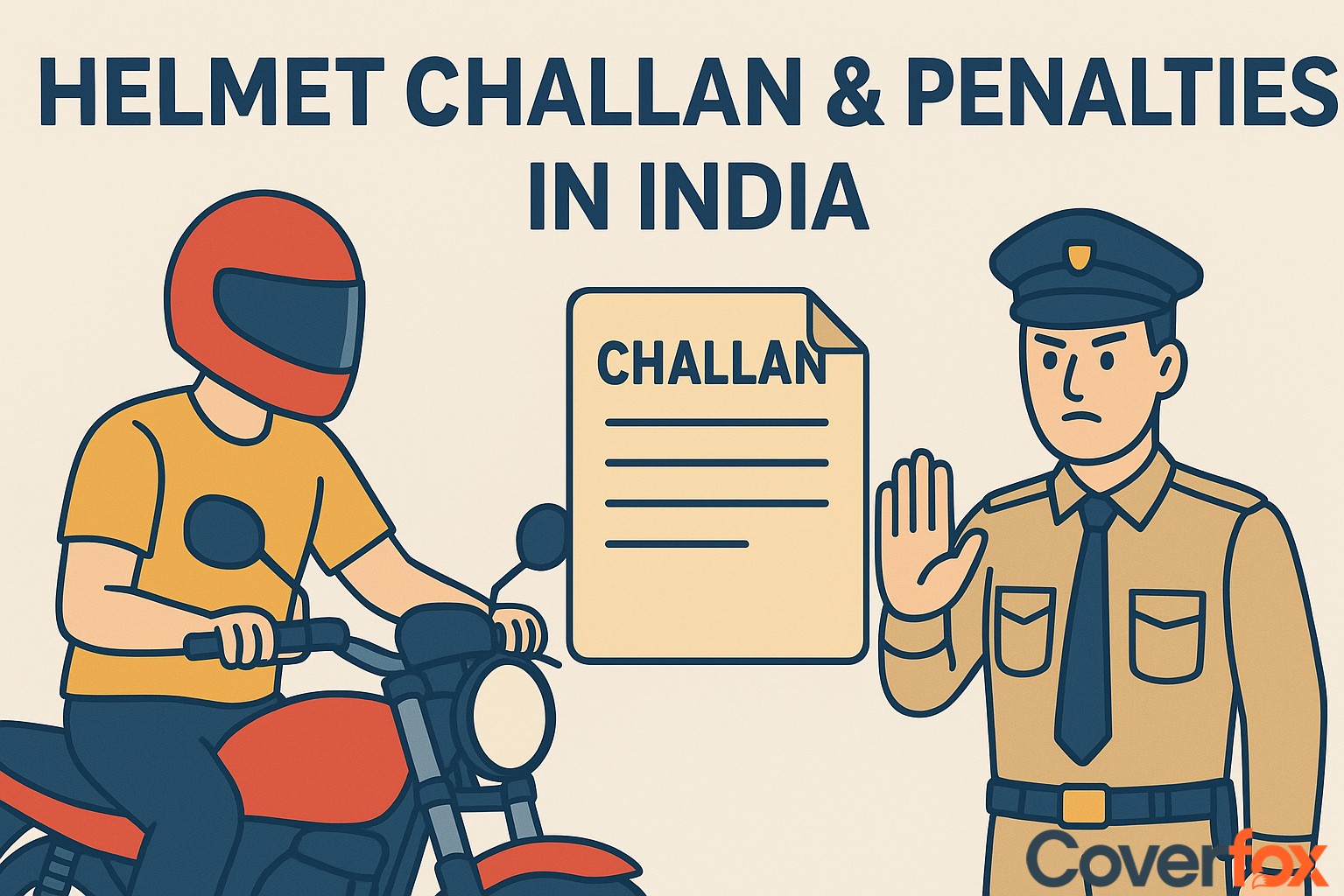 Helmet Challan & Penalties in India