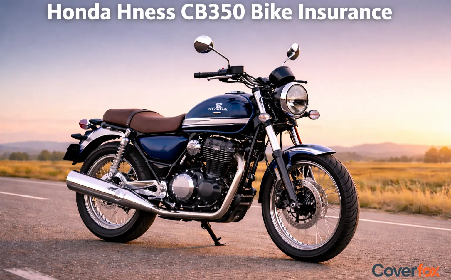 Honda Hness CB350 Bike Insurance