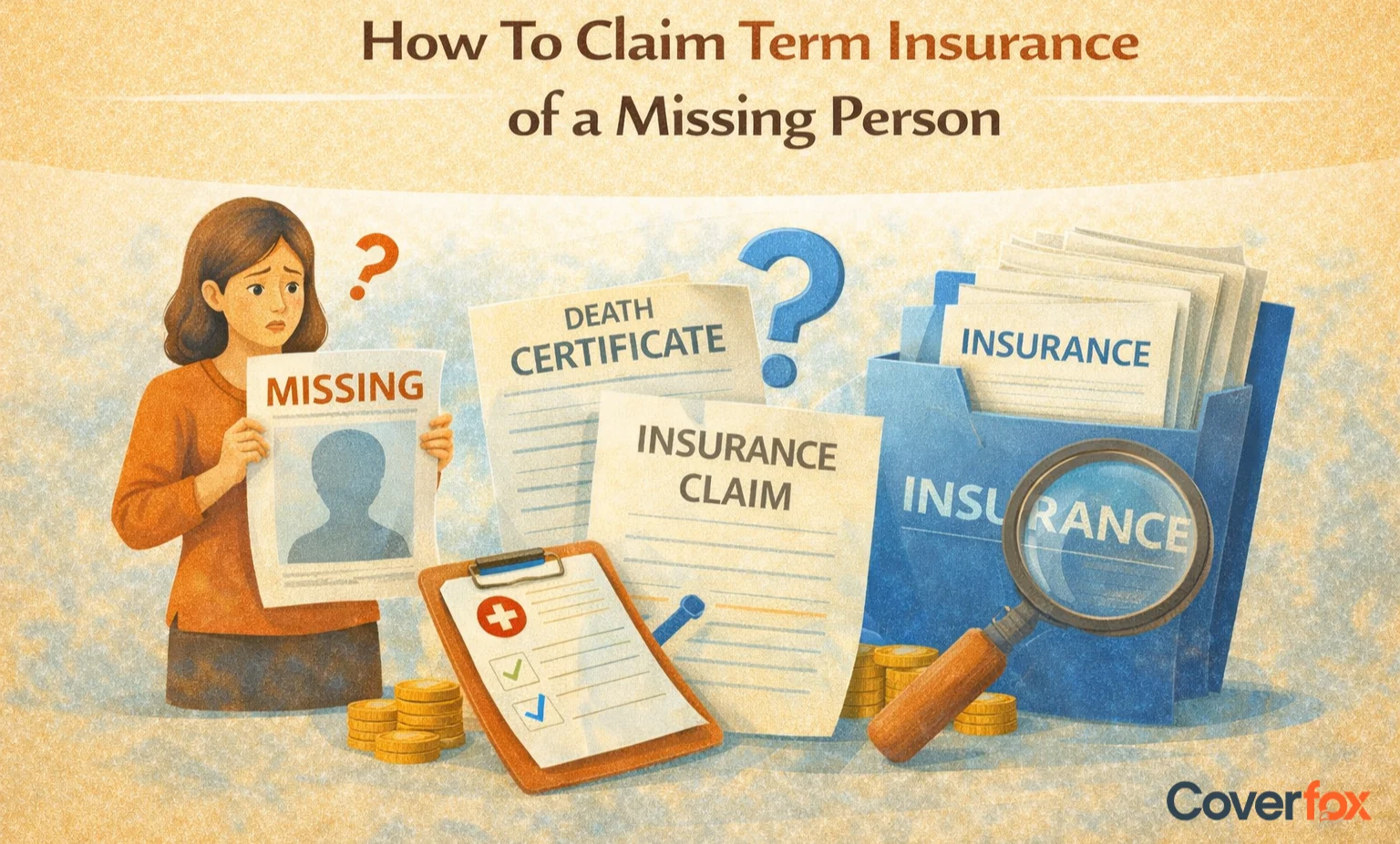 How To Claim Term Insurance of a Missing Person