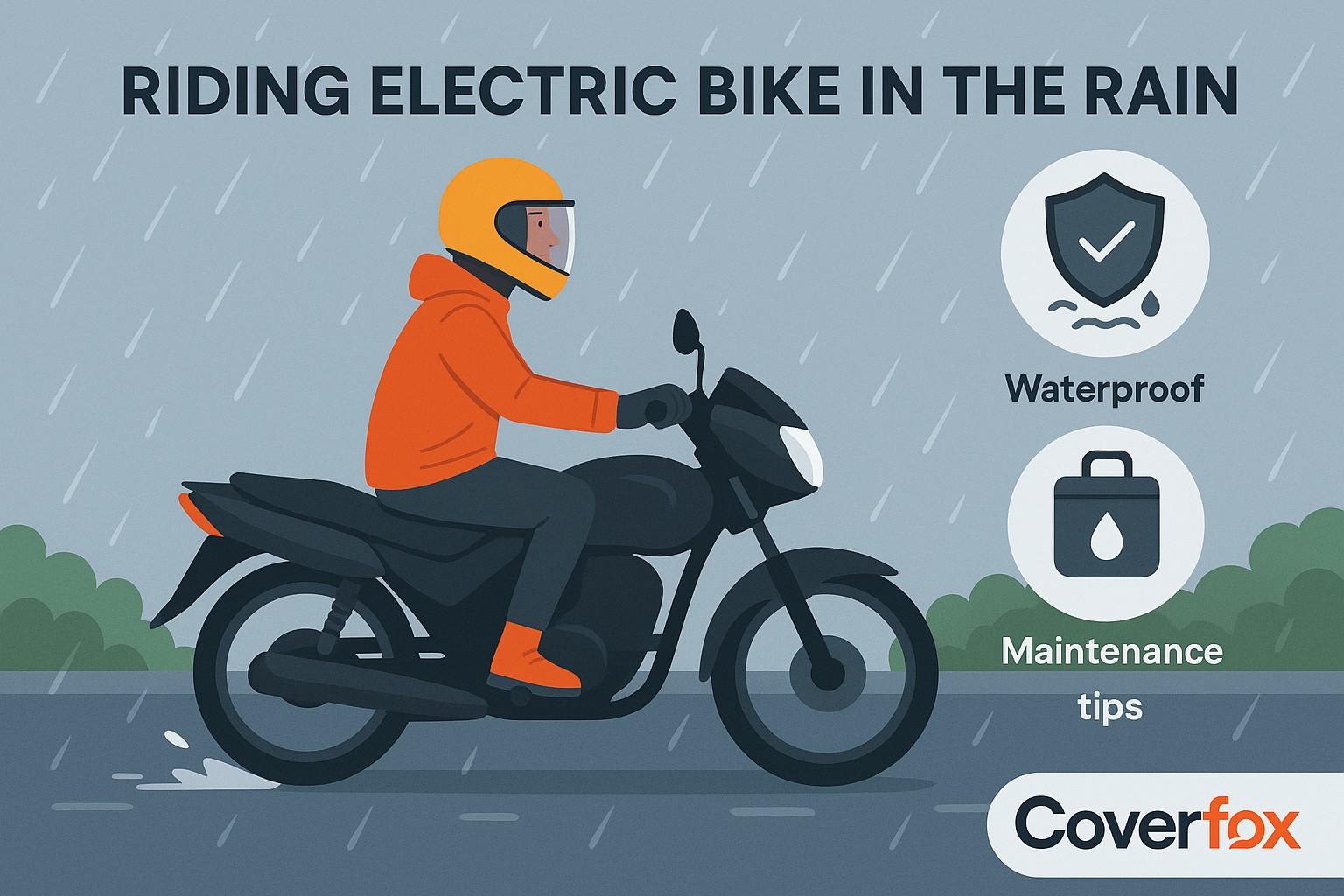 How to Ride an Electric Bike During Monsoon Safely