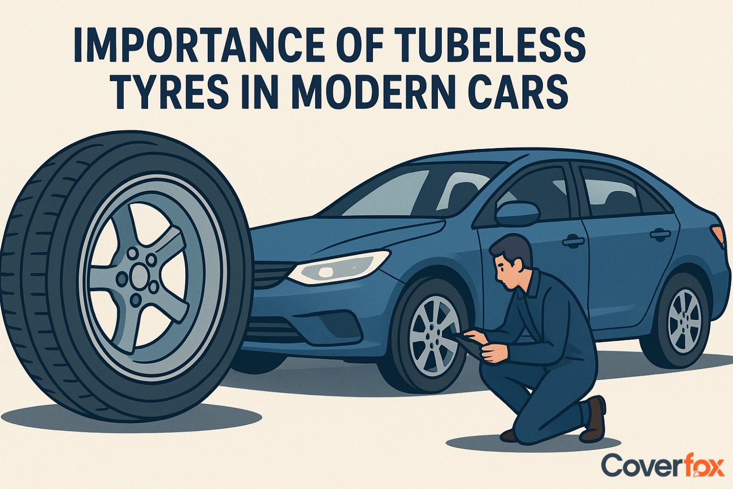 Importance of tubeless tyres in modern cars