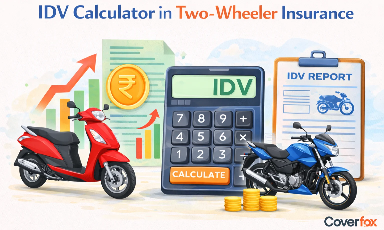 IDV calculator in bike insurance