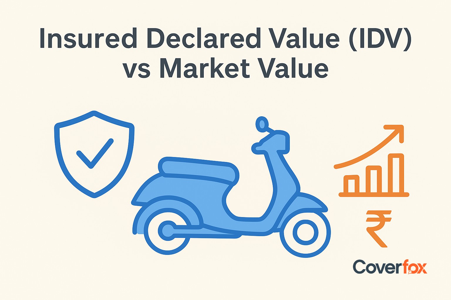 Insured Declared Value (IDV) vs Market Value in Bike Insurance