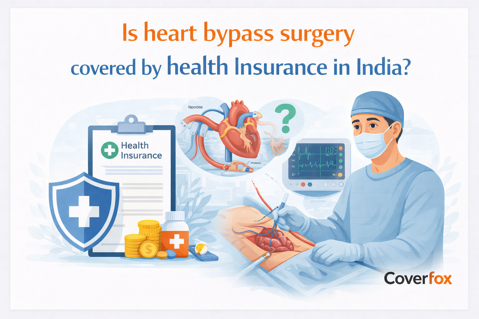 Heart bypass surgery covered by health insurance?