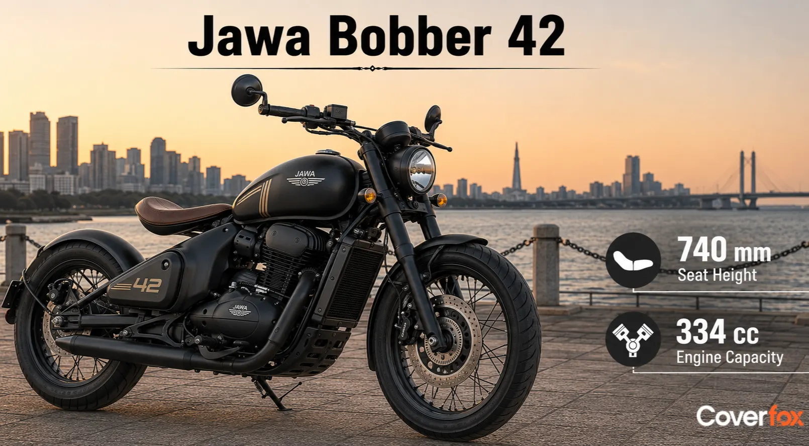 Jawa Bobber 42 seat height