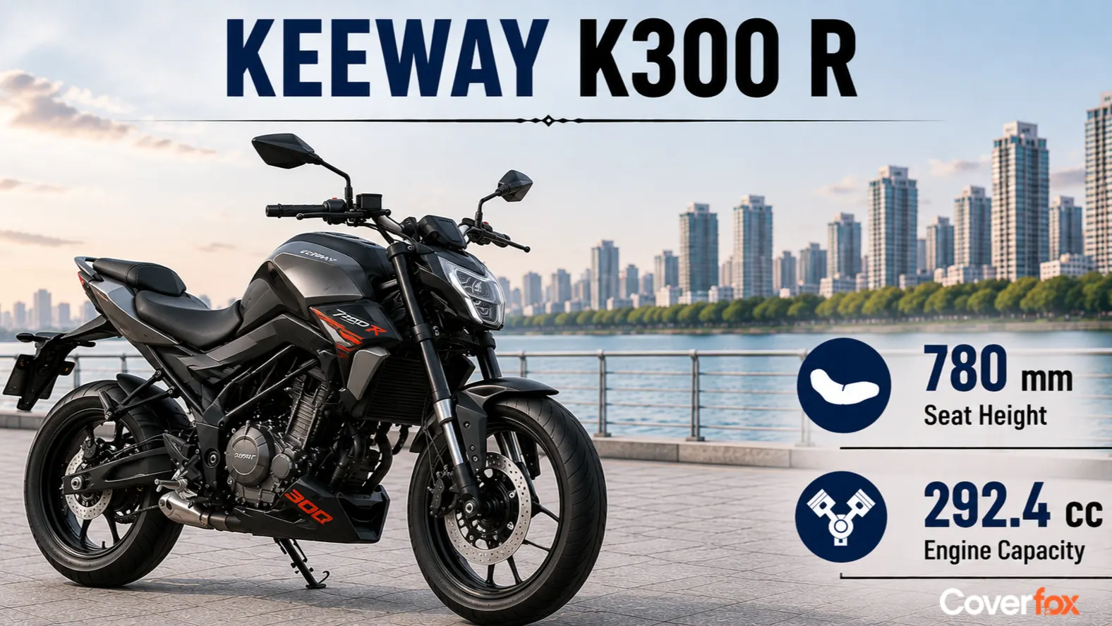 Keeway K300 R seat height