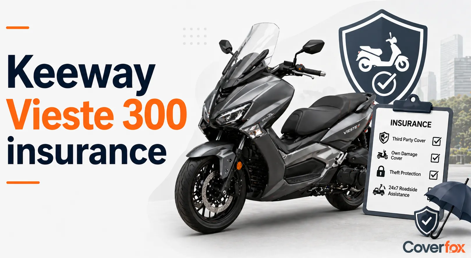 Keeway Vieste 300 Scooter Insurance