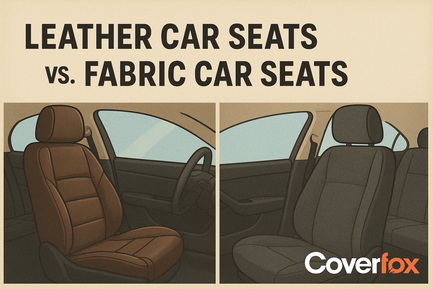 Leather Car Seats vs Fabric Car Seats