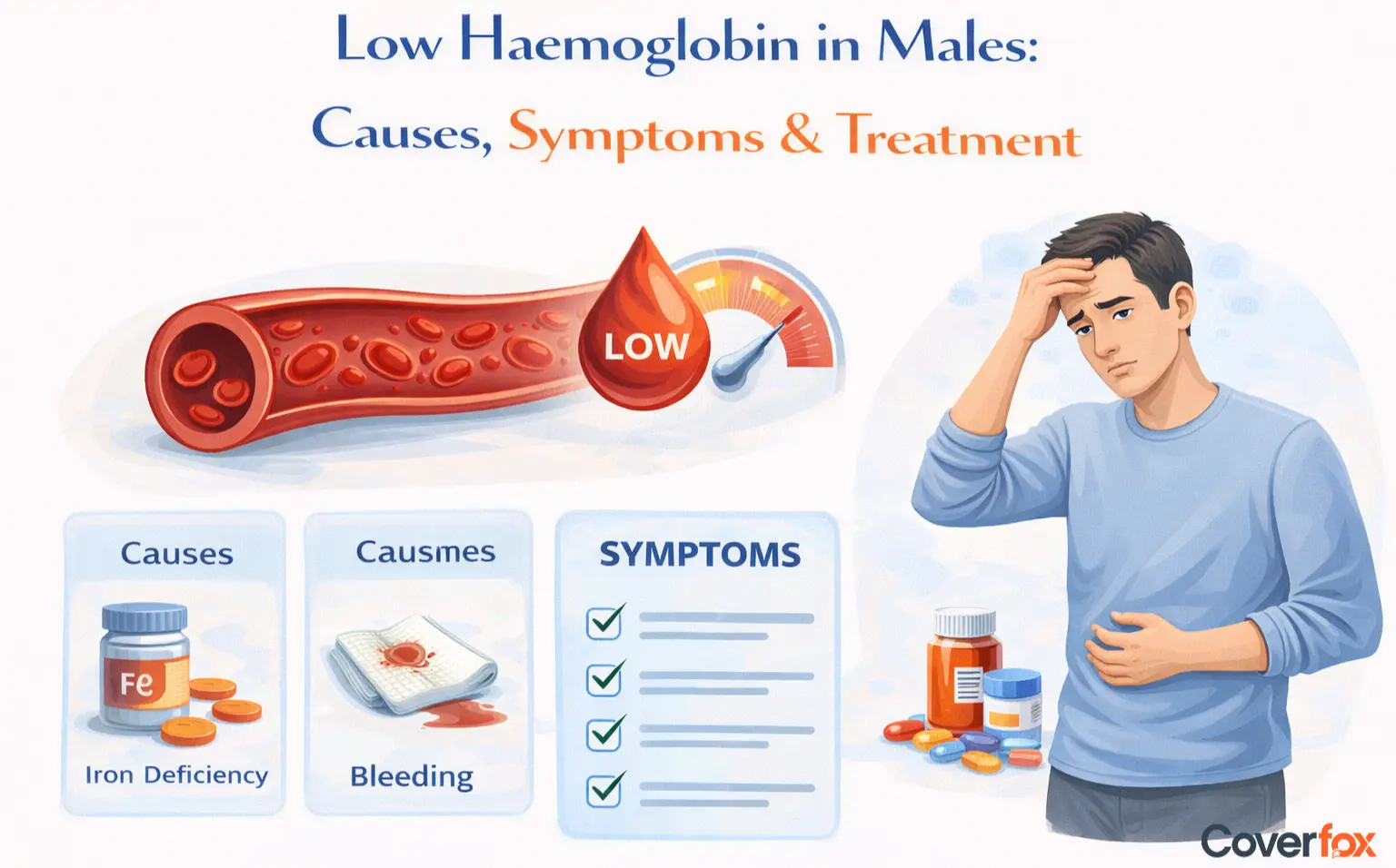 Low haemoglobin in men