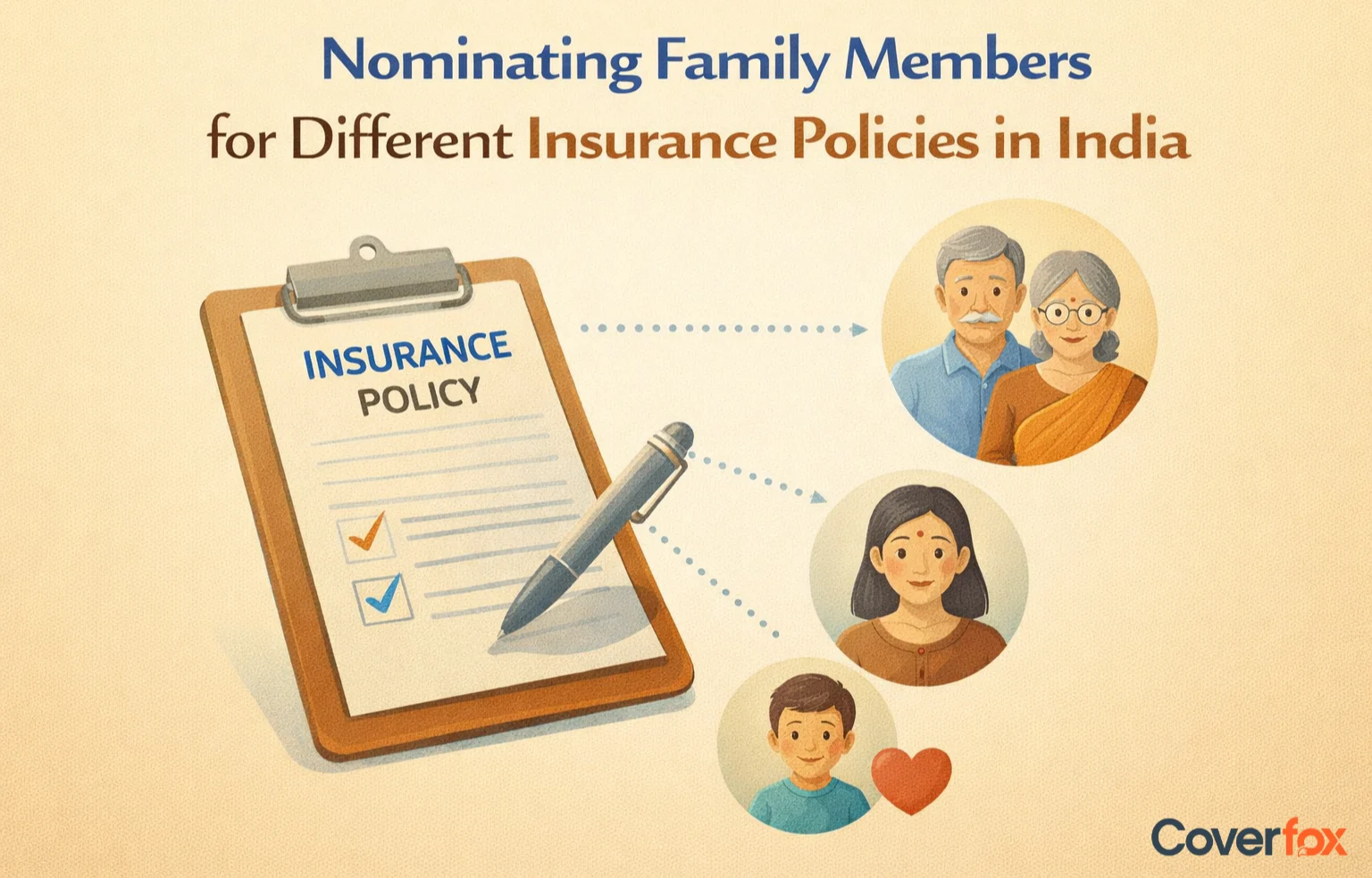 Nominating Family Members for Different Insurance Policies in India