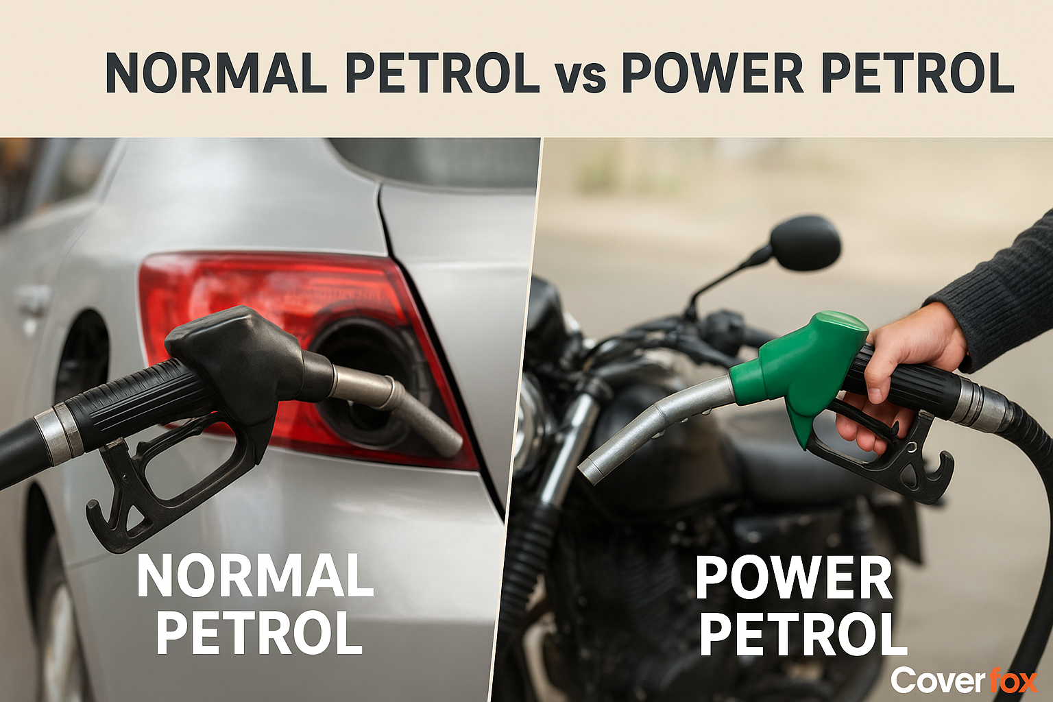 Power Petrol vs Normal Petrol