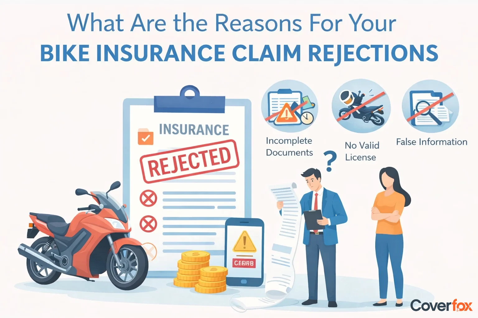 Reasons Your Bike Insurance Claim Can Be Rejected
