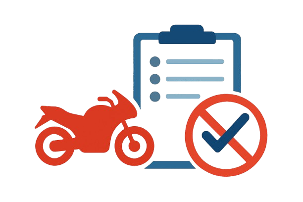 Bike insurance caution