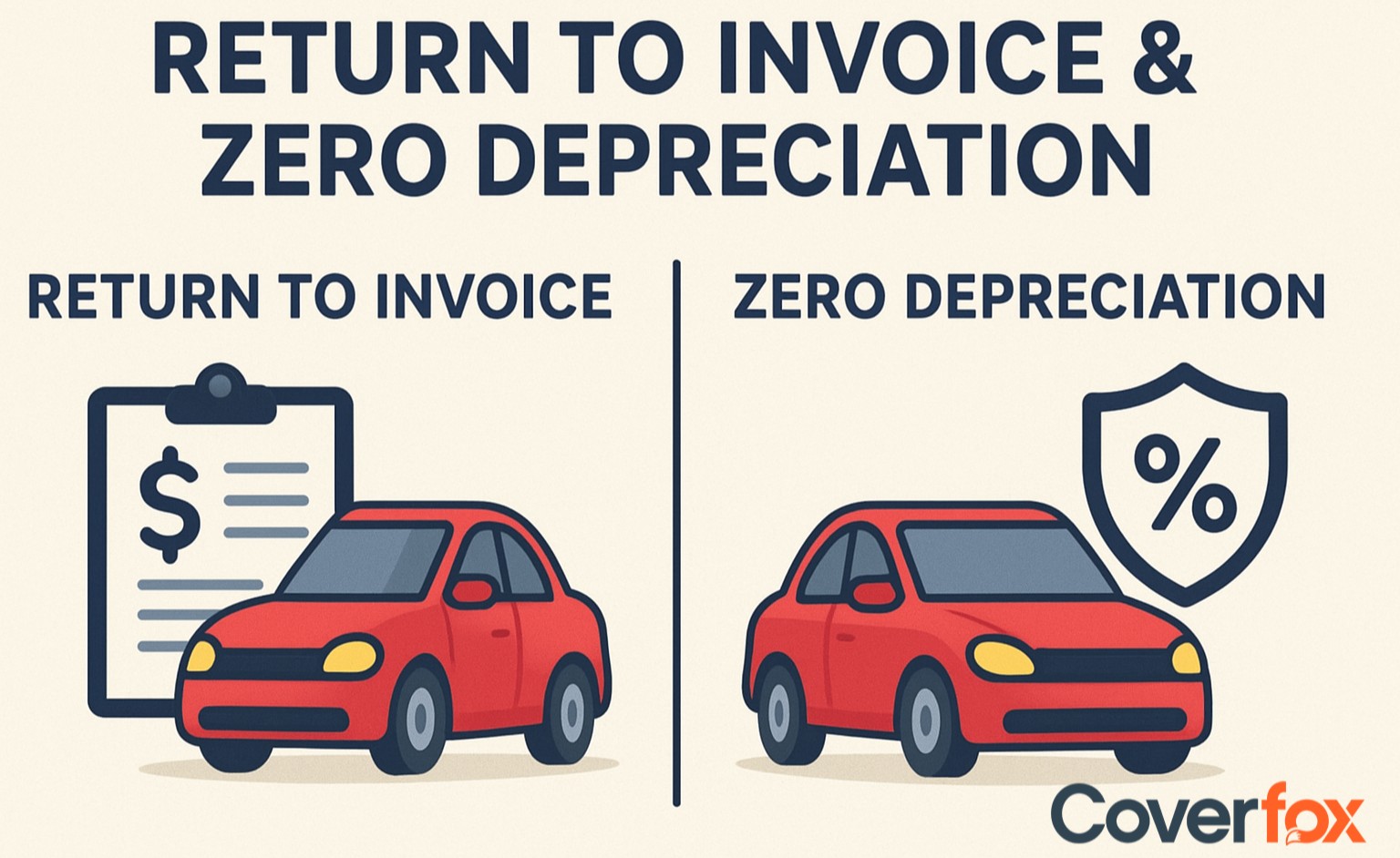 Zero Depreciation vs Return to Invoice Cover