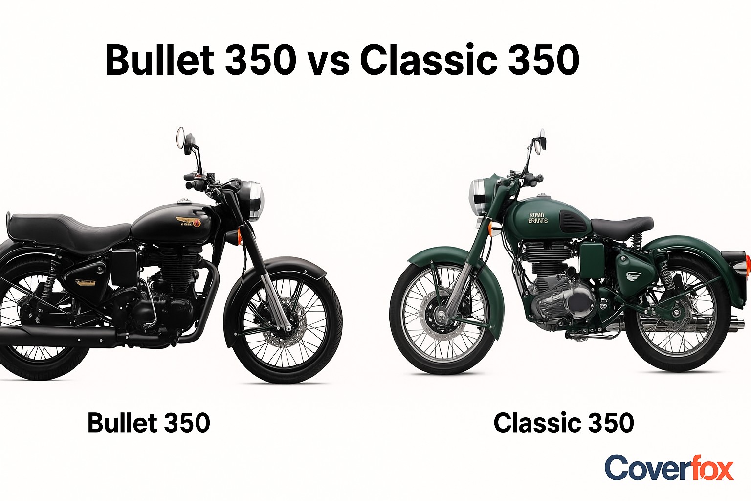 Royal Enfield Bullet 350 vs Royal Enfield Classic 350
