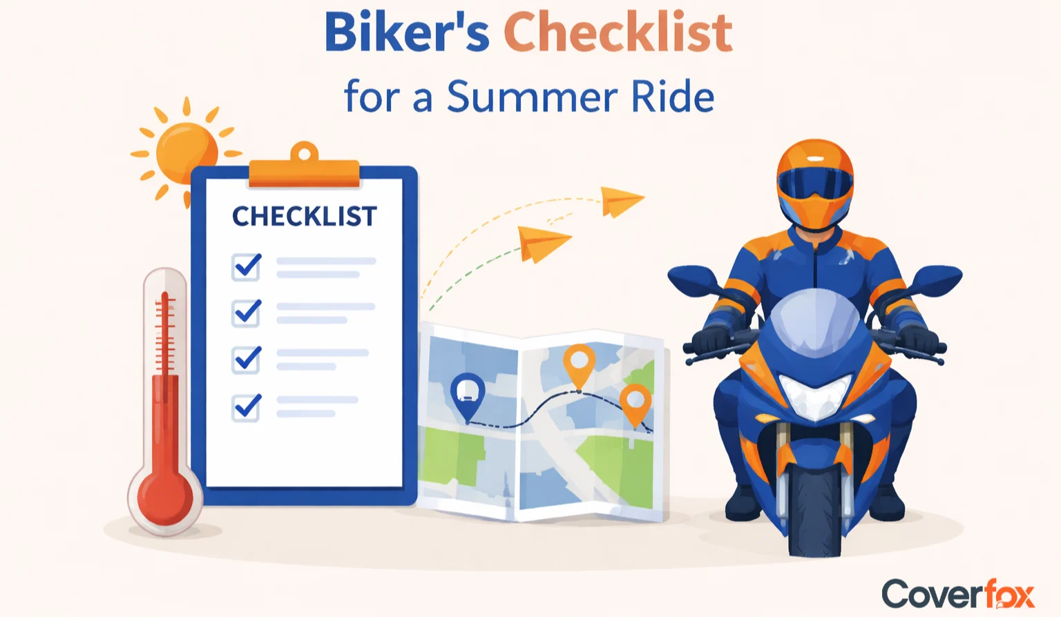 Bike riders summers checklist