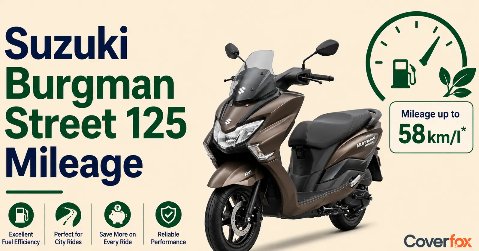 Suzuki Burgman Street mileage