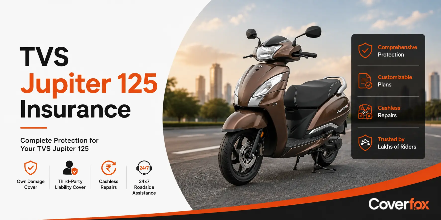 TVS Jupiter 125 Insurance