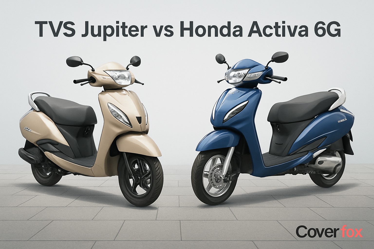 TVS Jupiter vs Honda Activa 6G