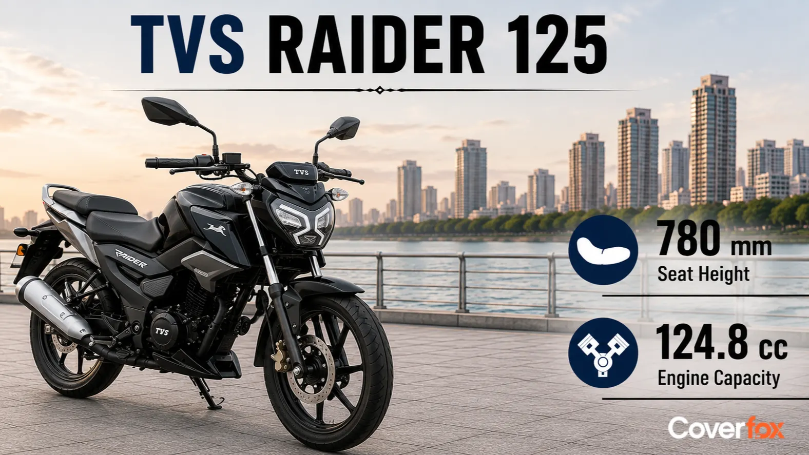 TVS Raider seat height