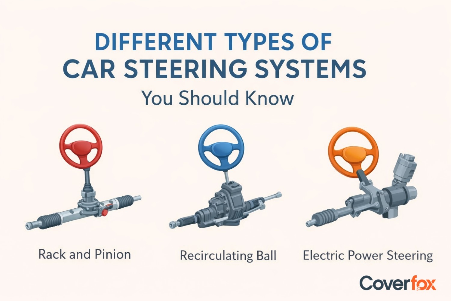 Types of Car Steering Systems