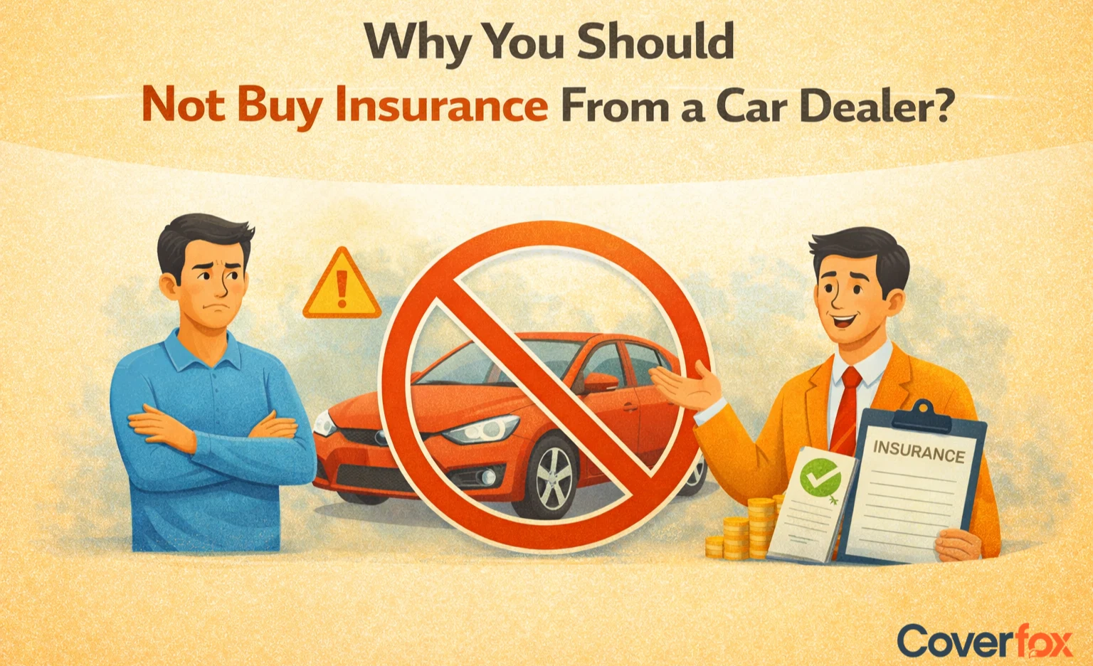 Why You Should Not Buy Insurance From a Car Dealer?
