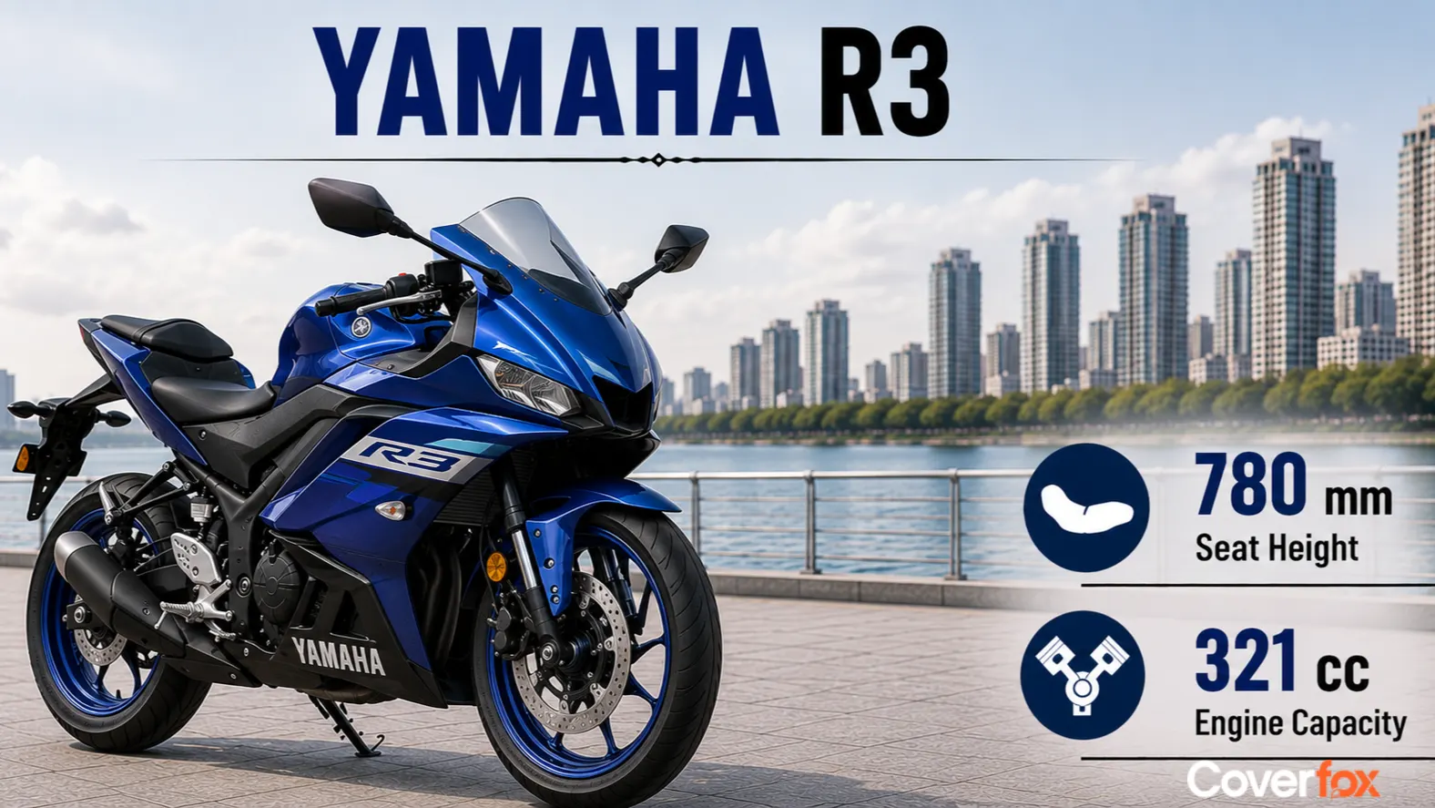 Yamaha R3 seat height