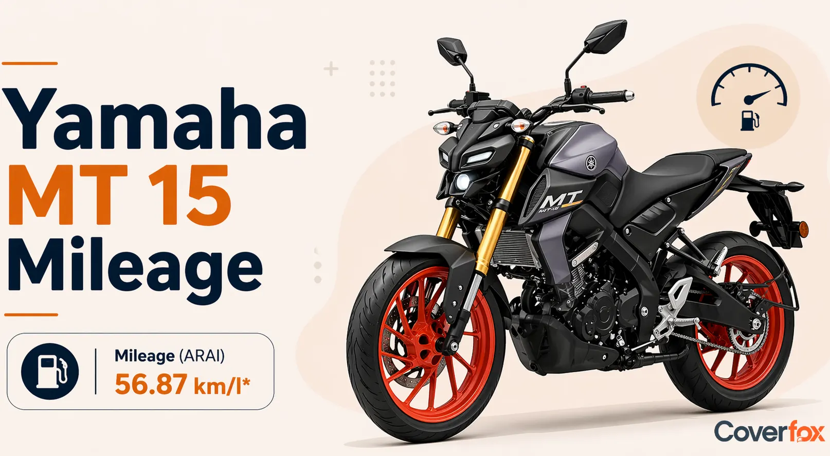 Yamaha MT 15 Mielage