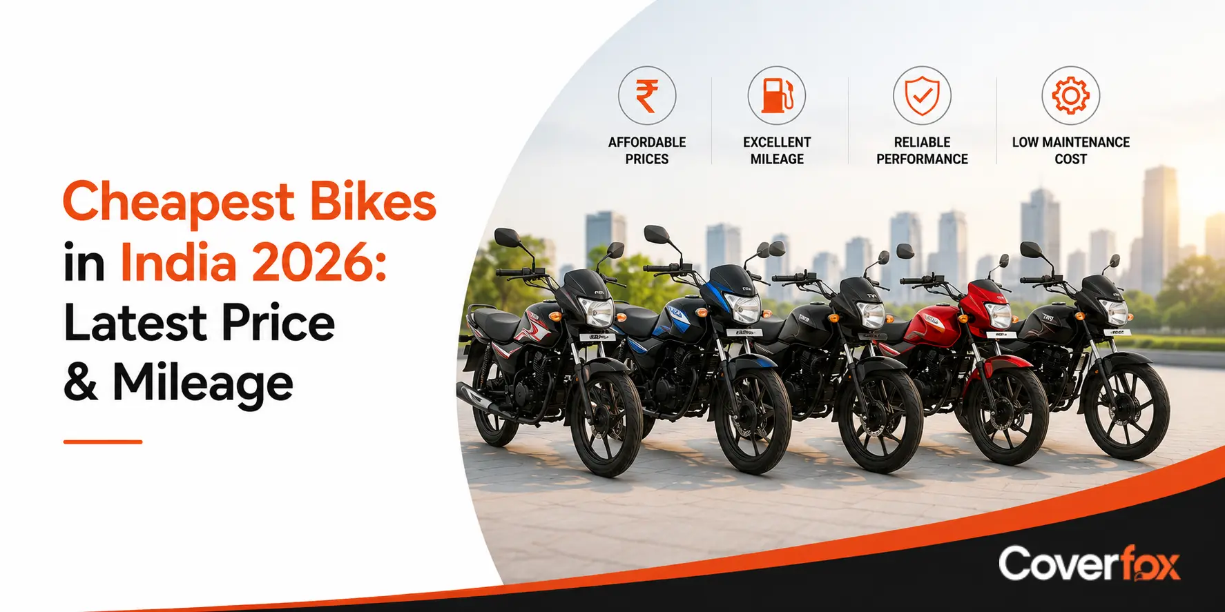 cheapest bikes in India 2026