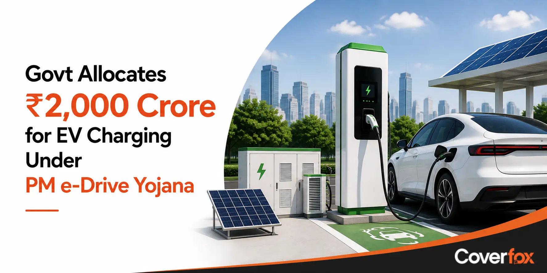 Govt Allocates ₹2,000 Crore for EV Charging Under PM e-Drive Yojana