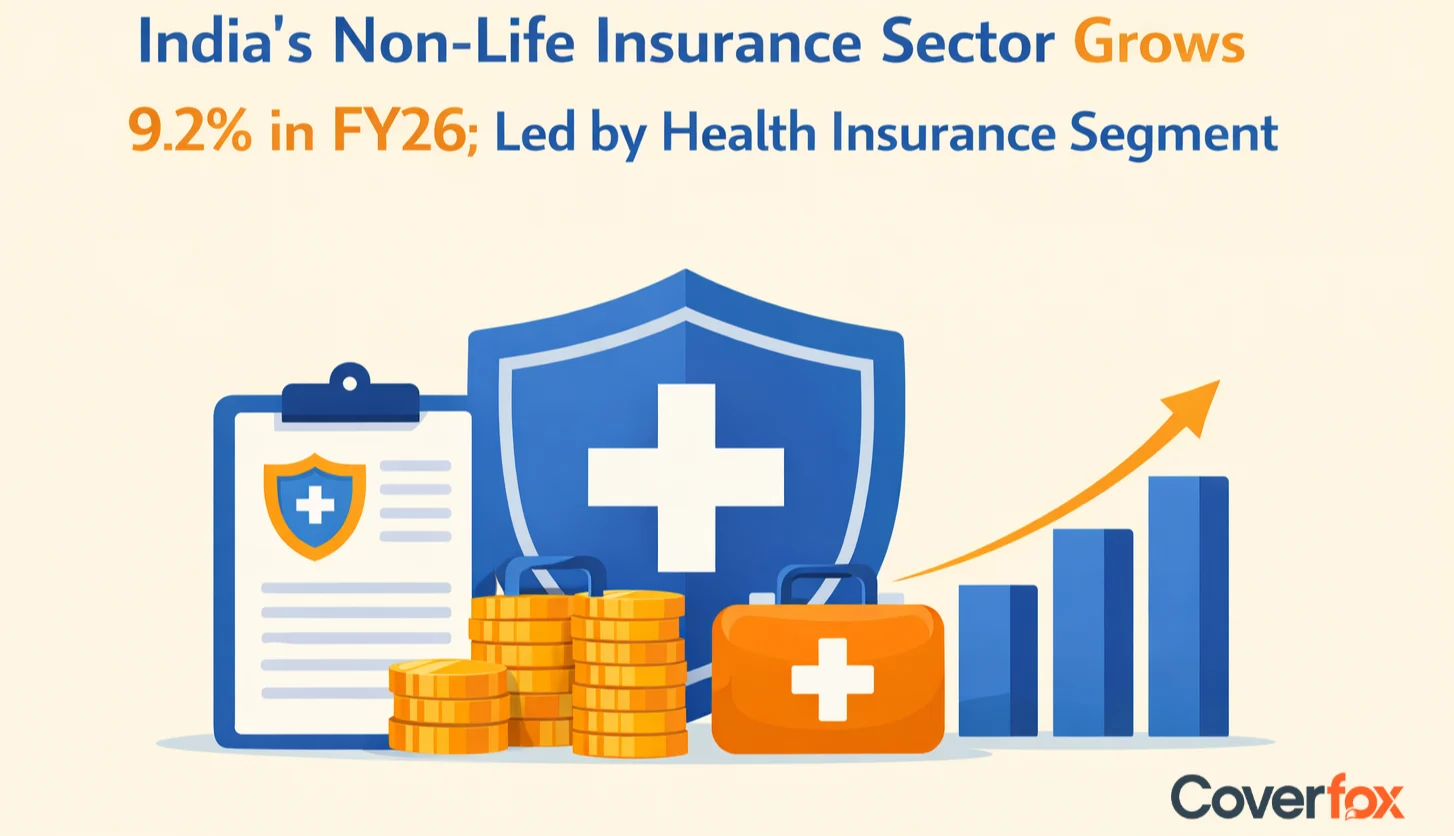 India’s Non-Life Insurance Sector Grows 9.2% in FY26
