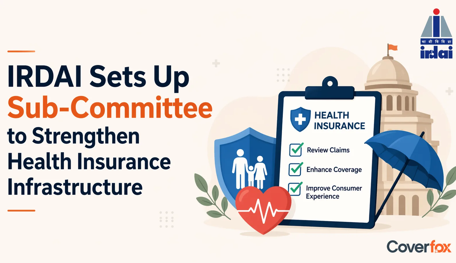 IRDAI Sets Up Sub-Committee to Strengthen Health Insurance Infrastructure