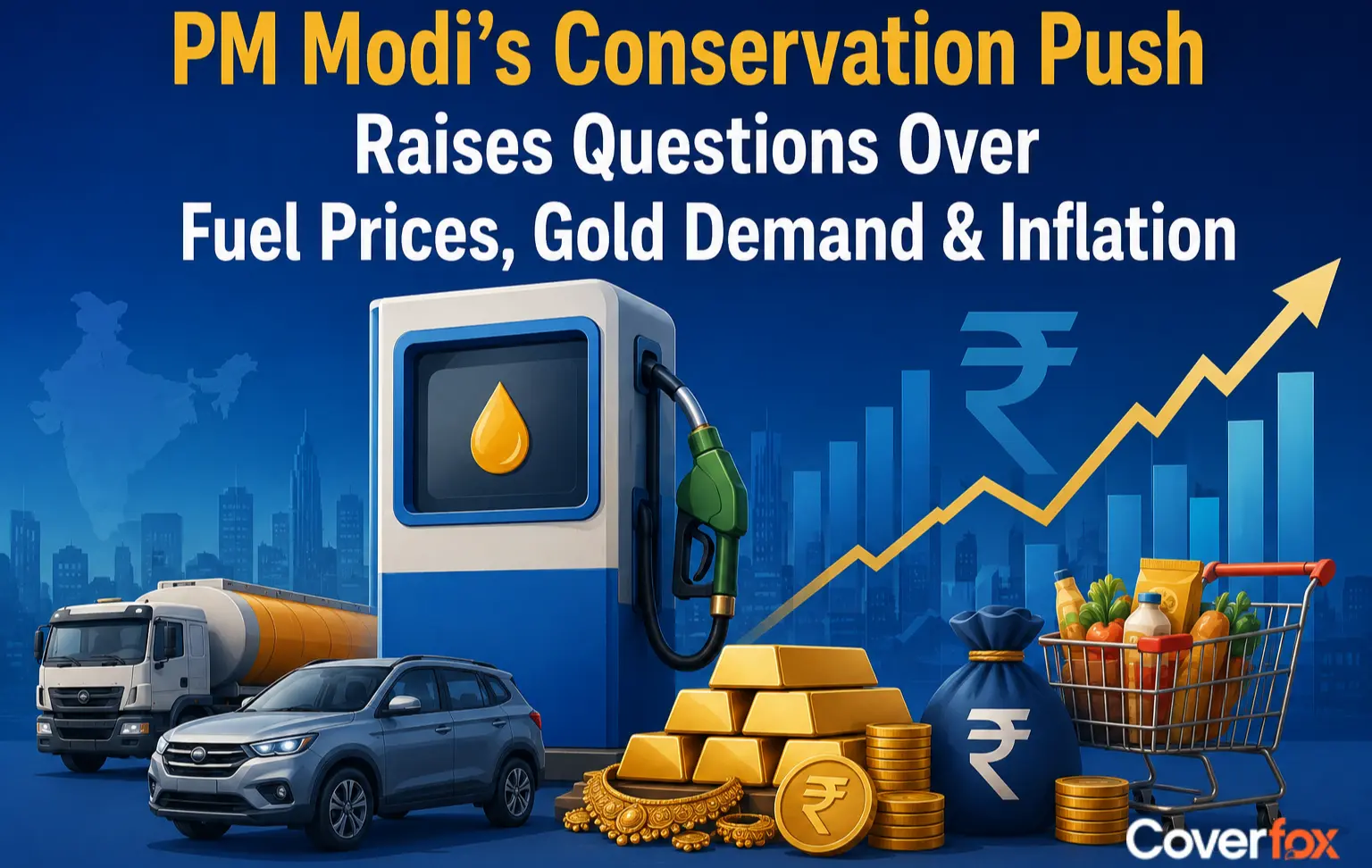 PM Modi’s Conservation Push Raises Questions Over Fuel Prices, Gold Demand & Inflation