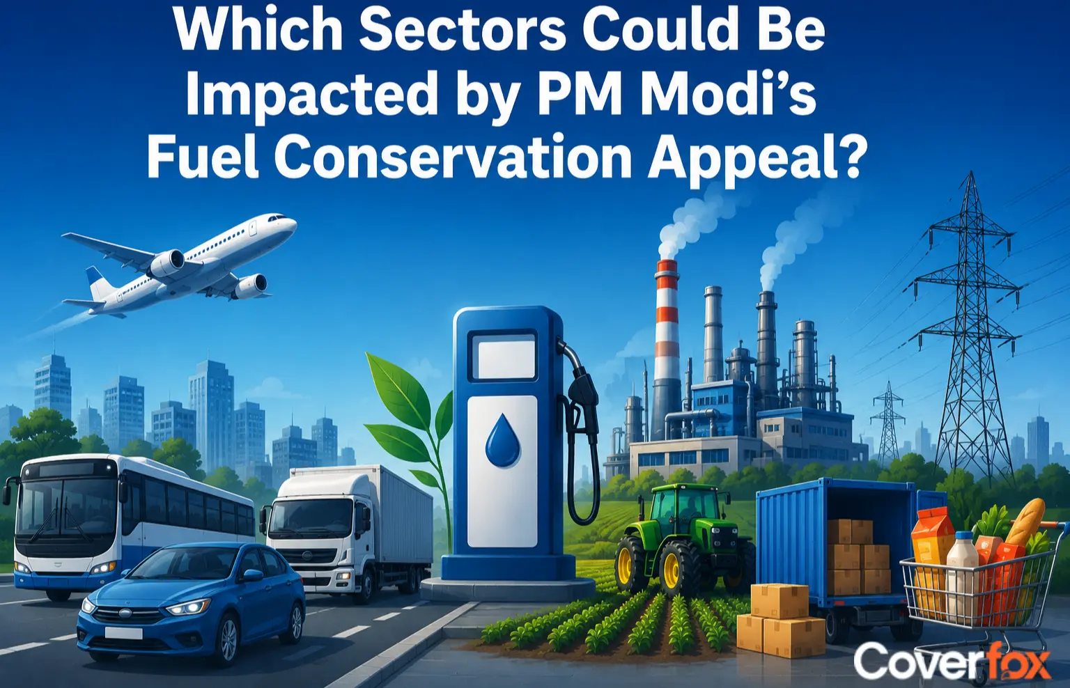 Sectors Could Be Impacted by PM Modi’s Fuel Conservation Appeal